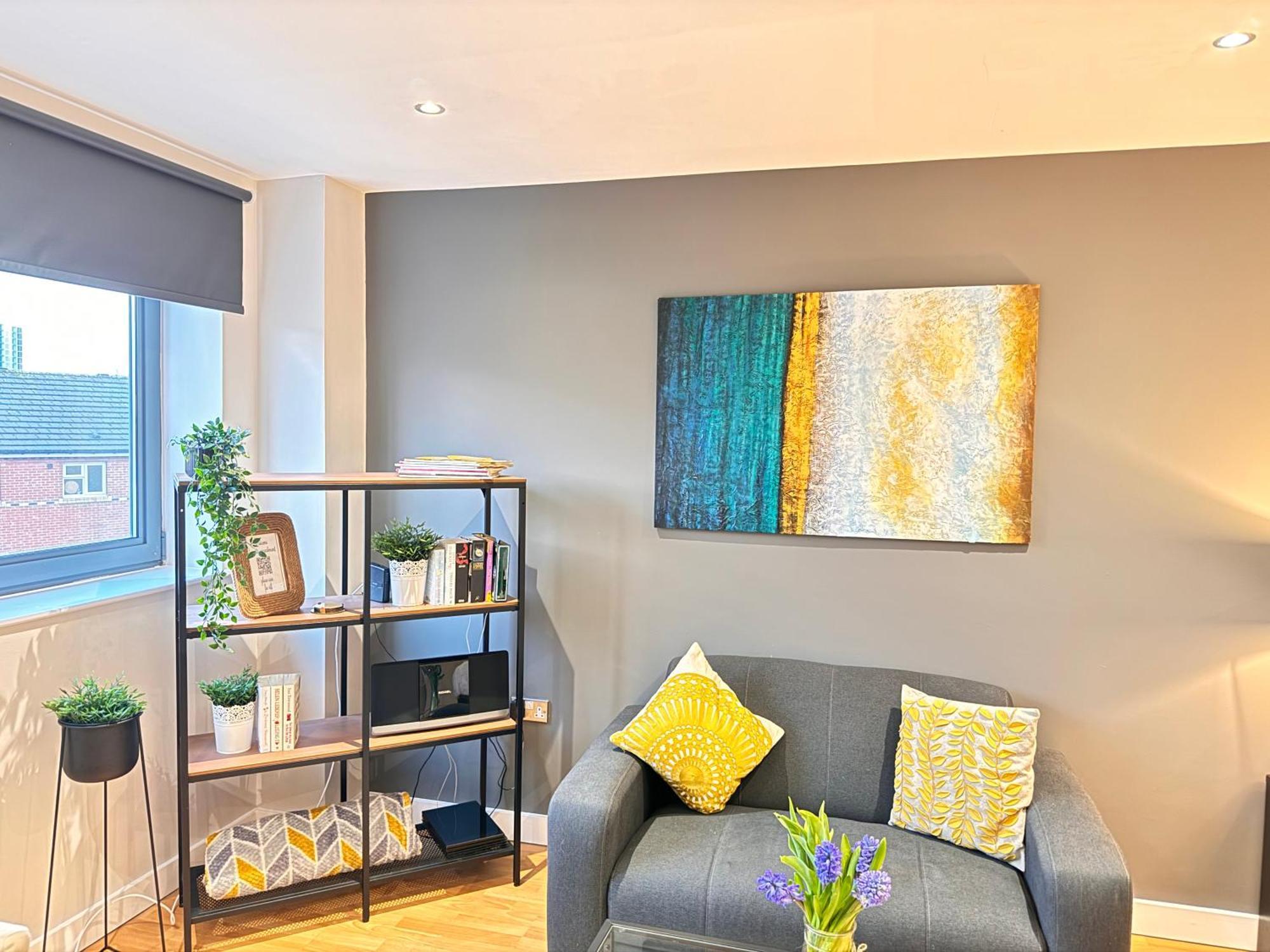 Perfectly Located City Centre Studio Apartment - West One With Free Wifi, Gym Access, Netflix Σέφιλντ Εξωτερικό φωτογραφία